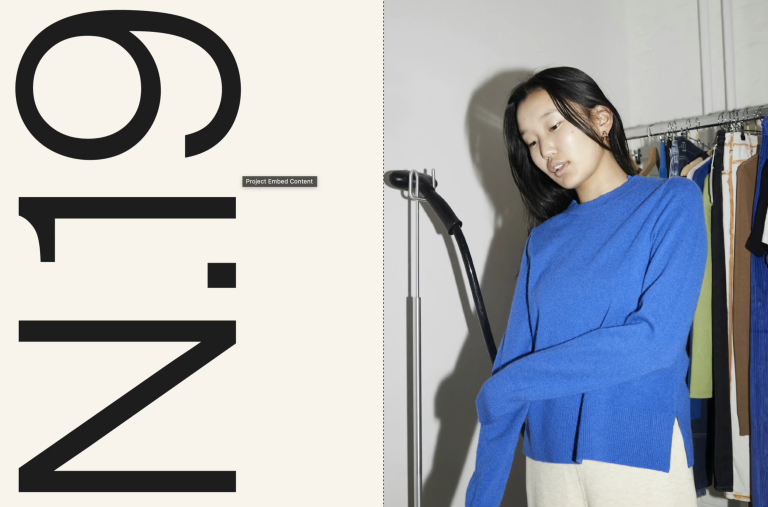 NINETEEN Fashion brand / Visual Identity & Web Design