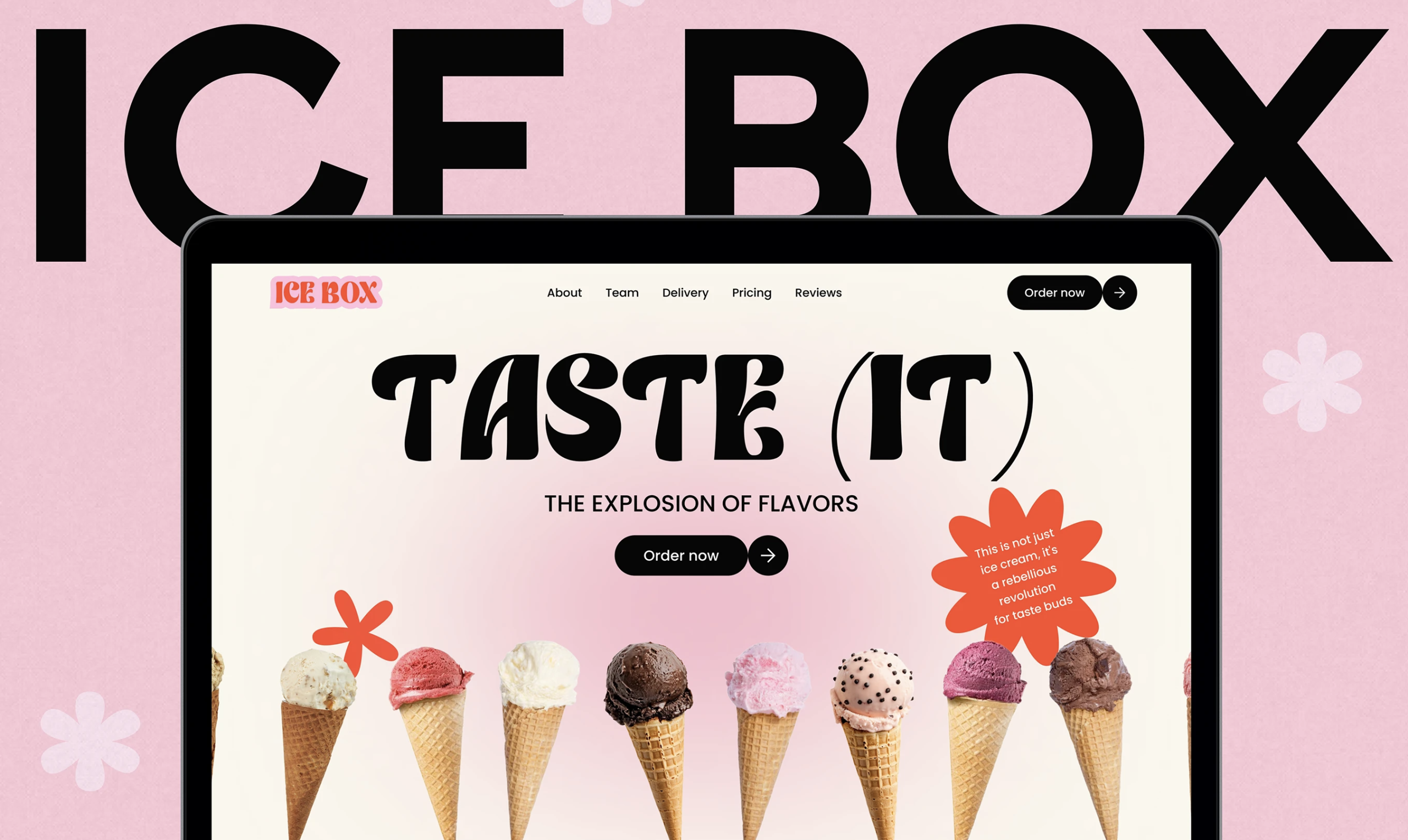 IceBox manufacture | UX/UI